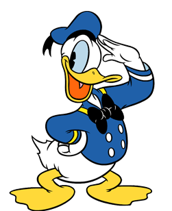 No one but Donald Duck!