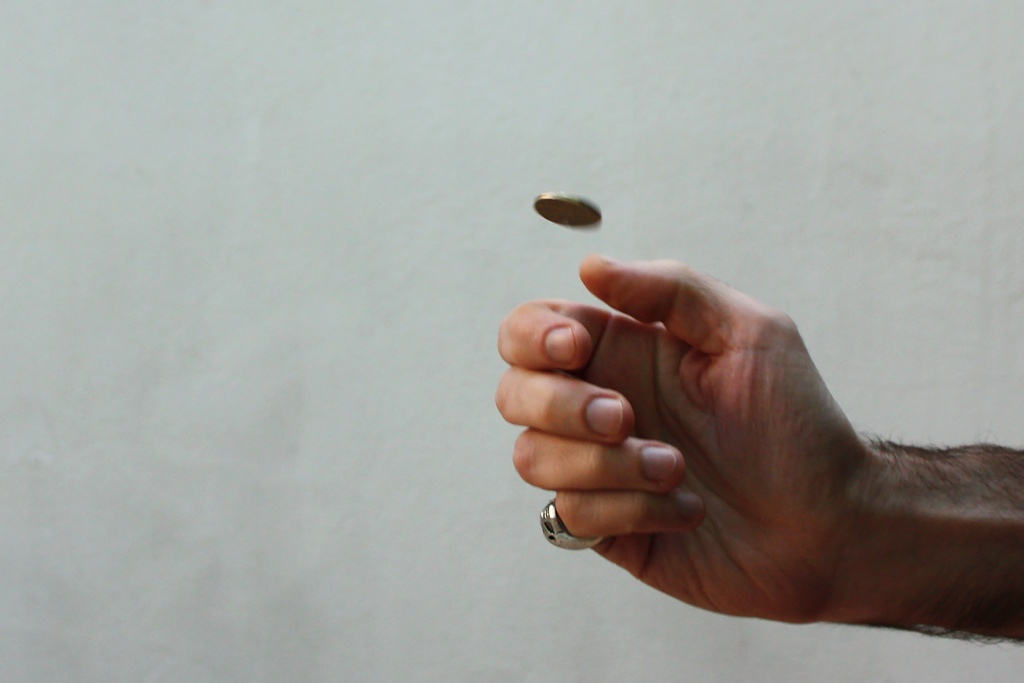 Discernment by Flipping a Coin