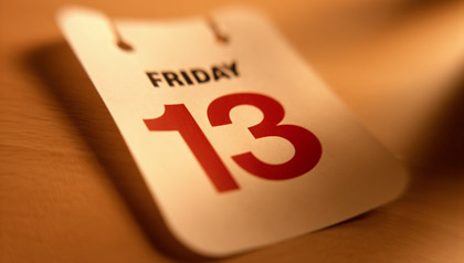 friday the 13th calendar