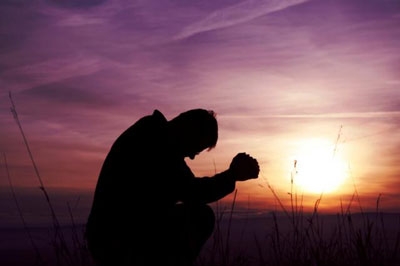in prayer