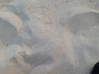 Sand zoomed out